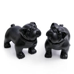 Dog mannequin Taz-2, standing matt-black