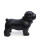 Dog mannequin Taz-2, standing matt-black