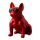 Dog mannequin Kevin 5R, standing red