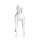 Dog mannequin G6 standing matt-white