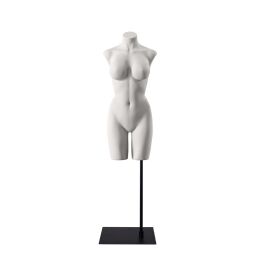 SENSUAL Standfuß dezentral rechteckig 30x40 cm, Schwarz, Höhe 110 cm, STFBLE_BL3040