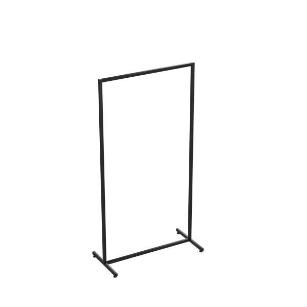 SMART clothes rack SMA01-90175_BL, 90xH175cm, black matt