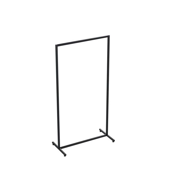 SMART Kleiderständer SMA01-90175_BL, 90xH175cm, Schwarz