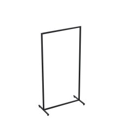 SMART clothes rack SMA01-90175_BL, 90xH175cm, black matt