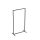 SMART clothes rack SMA01-90175_BL, 90xH175cm, black matt