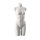 SENSUAL Unterwäschen-Torso, Dame mit B-Cup, SENF001 matt-weiß