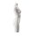SENSUAL Unterwäschen-Torso, Dame mit B-Cup, SENF001 matt-weiß