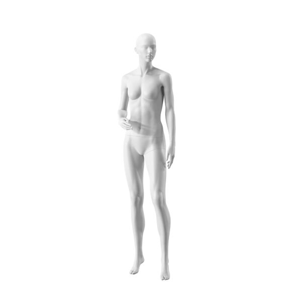 OUTREACH female figure OUTF006 matt white, standing
