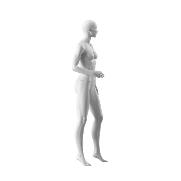 OUTREACH female figure OUTF006 matt white, standing