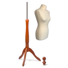 BASIC Schneiderpuppe Dame aus PU Schaum, S (36/38) mit...