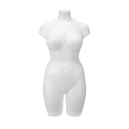 OXFORD female torso Plus Size, white, 91 cm height,...