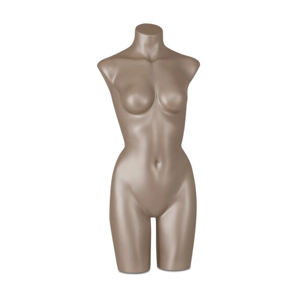 SENSUAL Unterwäschen-Torso, Dame mit B-Cup, SENF001 bronze