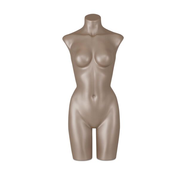 SENSUAL Unterwäschen-Torso, Dame mit B-Cup, SENF001 bronze