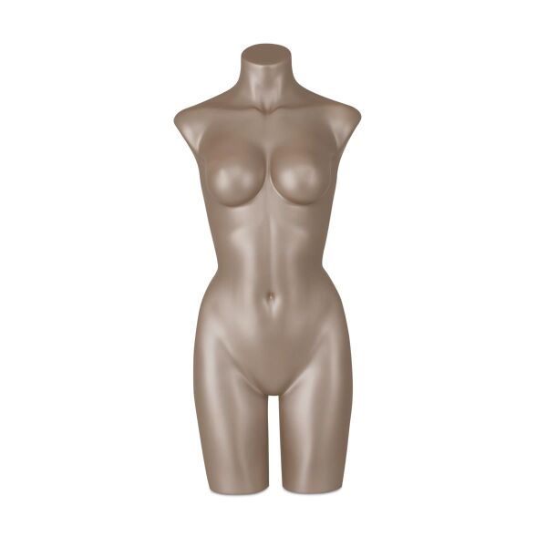 SENSUAL Unterwäschen-Torso, Dame mit C-Cup, SENF002 bronze