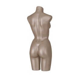 SENSUAL Unterwäschen-Torso, Dame mit C-Cup, SENF002 bronze