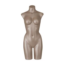 SENSUAL Unterwäschen-Torso, Dame mit C-Cup, SENF002 bronze
