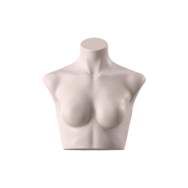 SENSUAL Unterwäschen-Torso, Dame kurz mit B-Cup, SENF001 hautfarbig