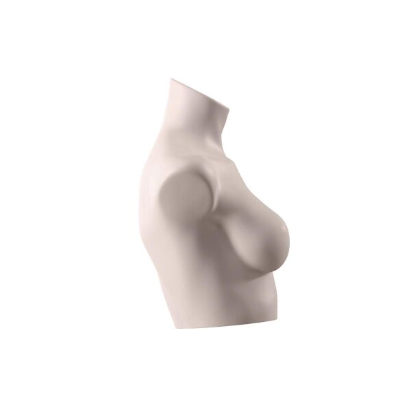 SENSUAL Unterwäschen-Torso, Dame kurz mit C-Cup, SENF002 hautfarbig