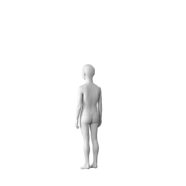SINCERE Kinderfigur 8 Jahre SINCM308 mattweiss inkl. Metallstandplatte mit Wadendorn