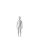 SINCERE Kinderfigur 6 Jahre SINCM306 mattweiss inkl. Metallstandplatte mit Wadendorn