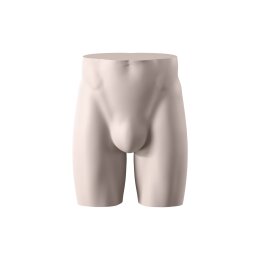 SENSUAL Unterwäschen Hüft-Torso, Herren-Slipform, SENM401 hautfarbig