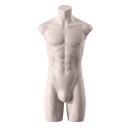 SENSUAL Unterwäschen-Torso, Herr, SENM301 hautfarbig
