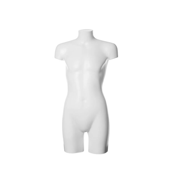 OXFORD Kinder-Torso weiß, H79cm, EU 152, MAD-2030_WH