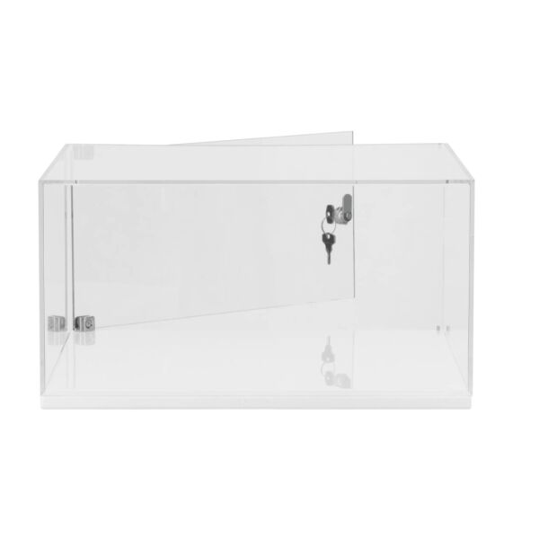 EasyCubes Vitrinenaufsatz abschließbar, 40x40xH20cm, aus Acyrlglas klar 4mm stark (80.1051.9)