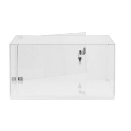 EasyCubes Abdeckhaube Vitrinenaufsatz abschließbar,...