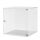 EasyCubes Abdeckhaube Vitrinenaufsatz abschließbar, 40x40xH40cm, aus Acyrlglas klar 4mm stark (80.1051.8)