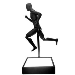 IN MOVEMENT electric male mechanic mannequin on base E-PB-1