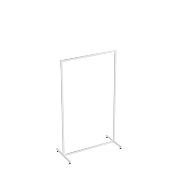 SMART Kleiderständer SMA01-90155_WH, 90xH155cm, Weiß