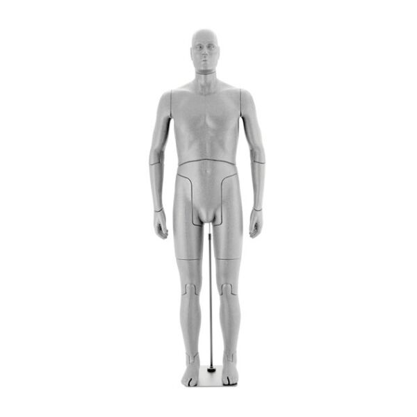 LIVELYMEN bewegliche Herren-Gelenkfigur 00001S mit Gesicht