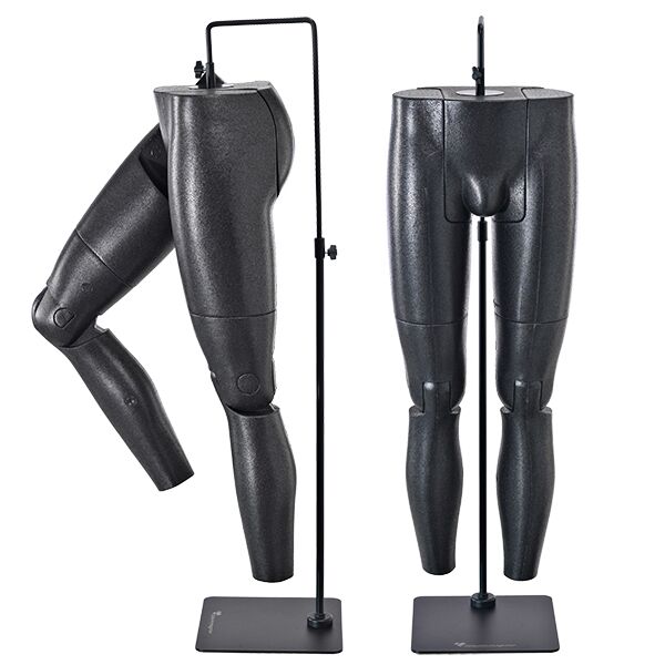 LIVELYMEN Herren-Hosenformer 00060BQ beweglich inkl. Standfuß, schwarz
