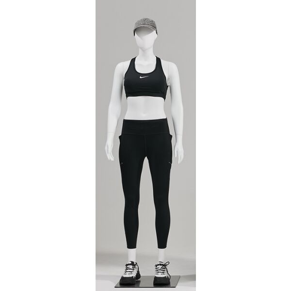 ABS Damen-Schaufensterfigur DR-1 mit Bodenplatte und Wadendorn