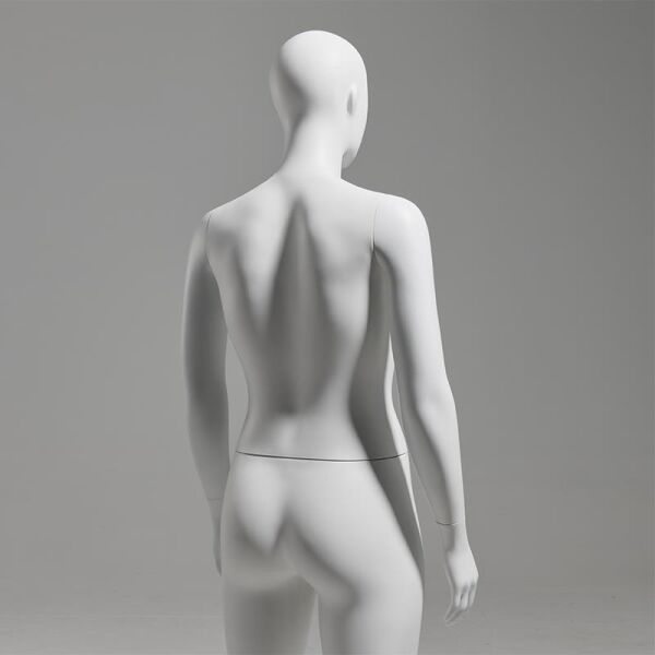 ABS Damen-Schaufensterfigur DR-1 mit Bodenplatte und Wadendorn