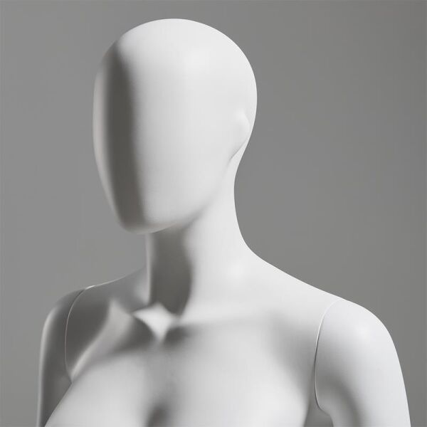 ABS Damen-Schaufensterfigur DR-1 mit Bodenplatte und Wadendorn