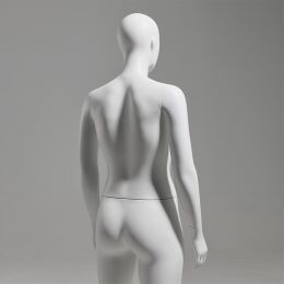 ABS Damen-Schaufensterfigur DR-1 mit Bodenplatte und Wadendorn