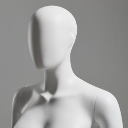 ABS Damen-Schaufensterfigur DR-1 mit Bodenplatte und Wadendorn