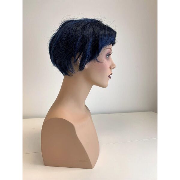 FASHION HAIR Damen-Perücke ANNA Blauschwarz