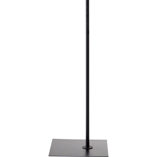 Miet-Standfuß Magic B4, dezentrales Loch, H120cm, Bodenplatte 30x40cm, schwarz