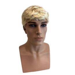 FASHION HAIR Herren-Perücke JULIUS CÄSAR hellbond mit Strähnen