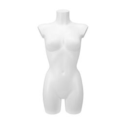OXFORD Damen-Torso lang weiß mit D-Cup, 2005DZ_WH