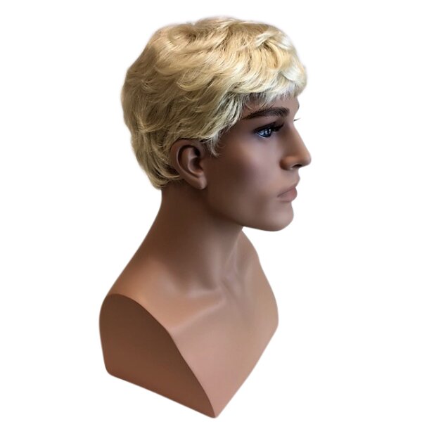 FASHION HAIR Herren-Perücke JEAN-PAUL blond mit Strähnen
