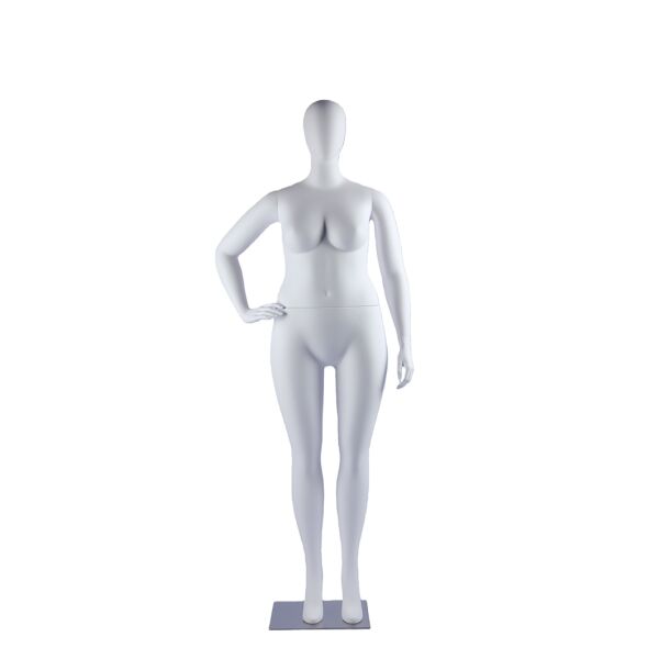 MAGIC female ABS-mannequin, plus size F52, white