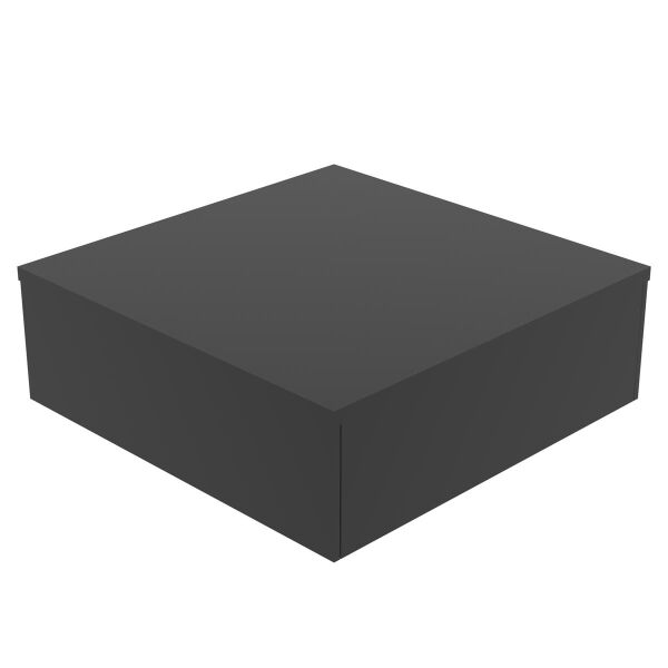 Holz-Podest PODIUM 2, 60x60x22cm, Schwarz (Vorbestellbar mit 5 Wochen Lieferzeit)