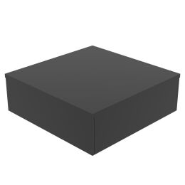 Holz-Podest PODIUM 2, 60x60x22cm, Schwarz (Vorbestellbar...