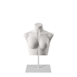SENSUAL Standfuß zentral rechteckig 30x40, Weiß, Höhe 55 cm, STHBCE_WH3040