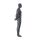 Miet-Herrenfigur TOP-SPORTS M310 Schaufensterfigur, iinkl. Standplatte mit Wadendorn, Graphitgrau RAL 7024