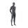 Miet-Herrenfigur TOP-SPORTS M310 Schaufensterfigur, iinkl. Standplatte mit Wadendorn, Graphitgrau RAL 7024